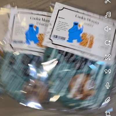 Cookie Monster Cookie