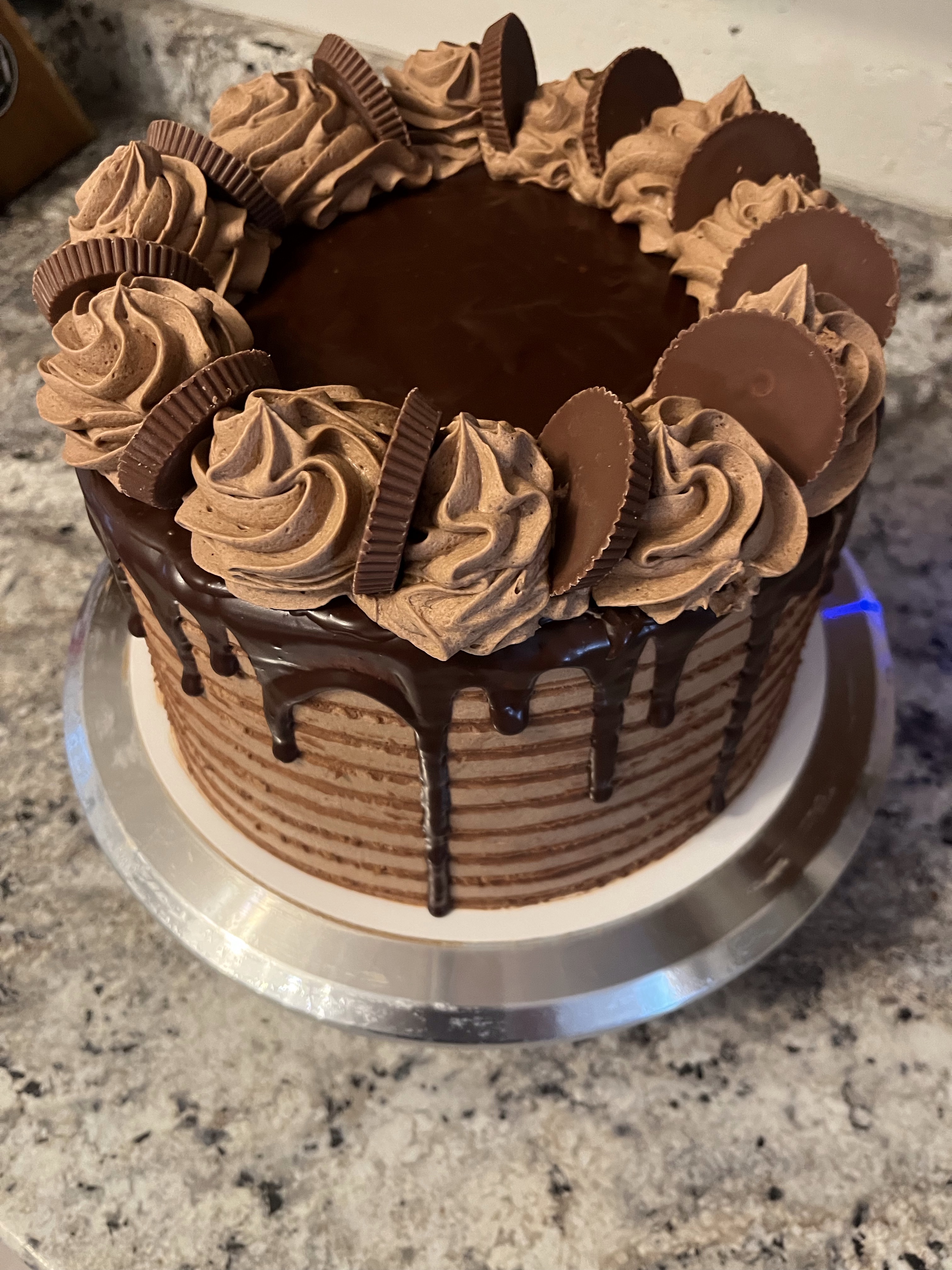 Chocolate Peanut Butter Cake