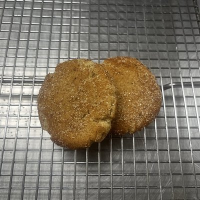 1/2 Size Vegan Snickerdoodles