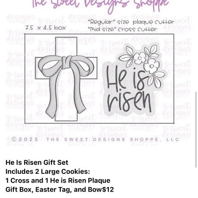 He Is Risen Gift Set