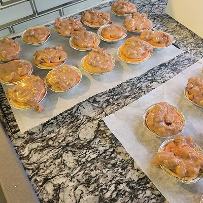 12 Mini  Sweet Potato Pies With Praline