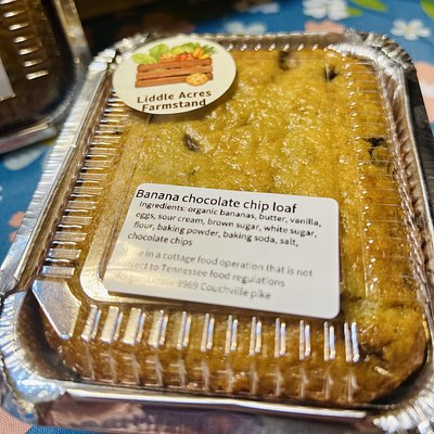 Mini Banana Chocolate Chip Loaf 