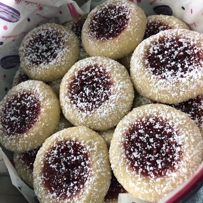 Raspberry Thumbprints