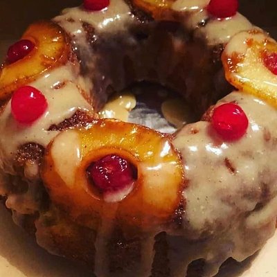 Pineapple Upside Down Poundcake 