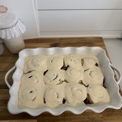 Sourdough Discard Cinnamon Rolls