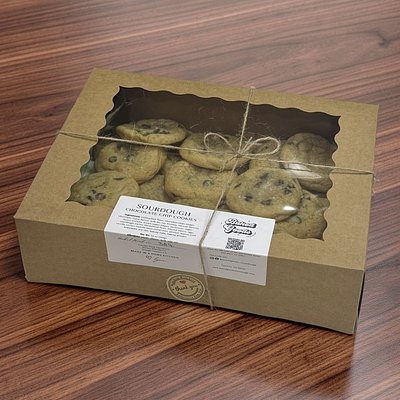 Sourdough Chocolate Chip Cookies 12 Count 