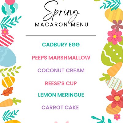 Spring/Easter Macarons