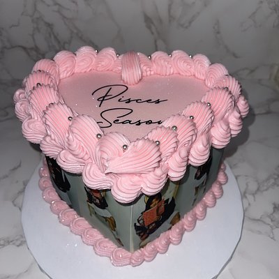 6 Inch Heart photo collage 