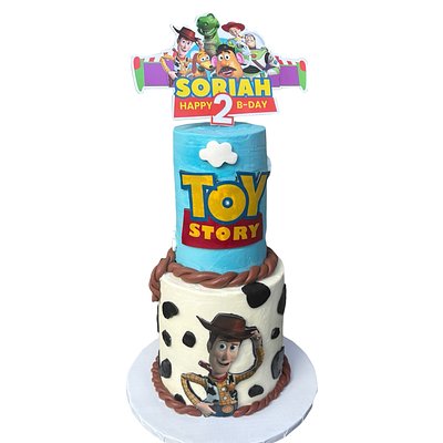 Mini Two Tier Cake (4+6 Inch)