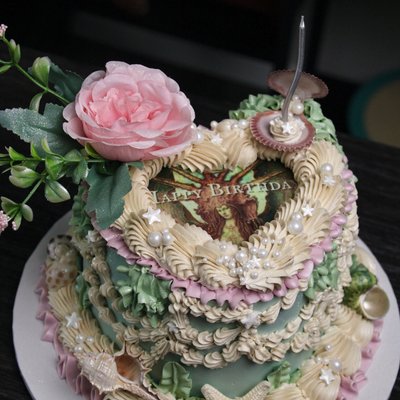 6” Heart Or Round Cake