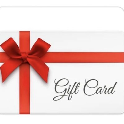 GIFT CARDS • Gift Cards Are Good For The Year Purchased Only 