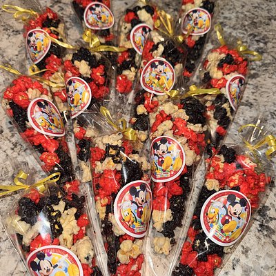 Candied Popcorn Bags 