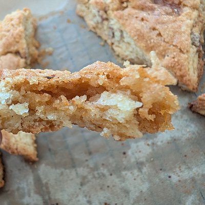 Toasted Sugar Pecan Scones 