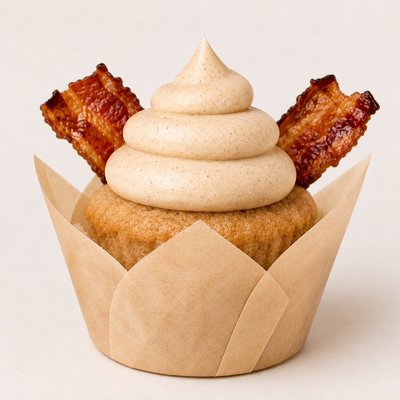 Maple Bacon Cupcake