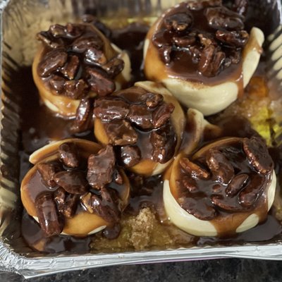 Sourdough Pecan Sticky Buns 4pk