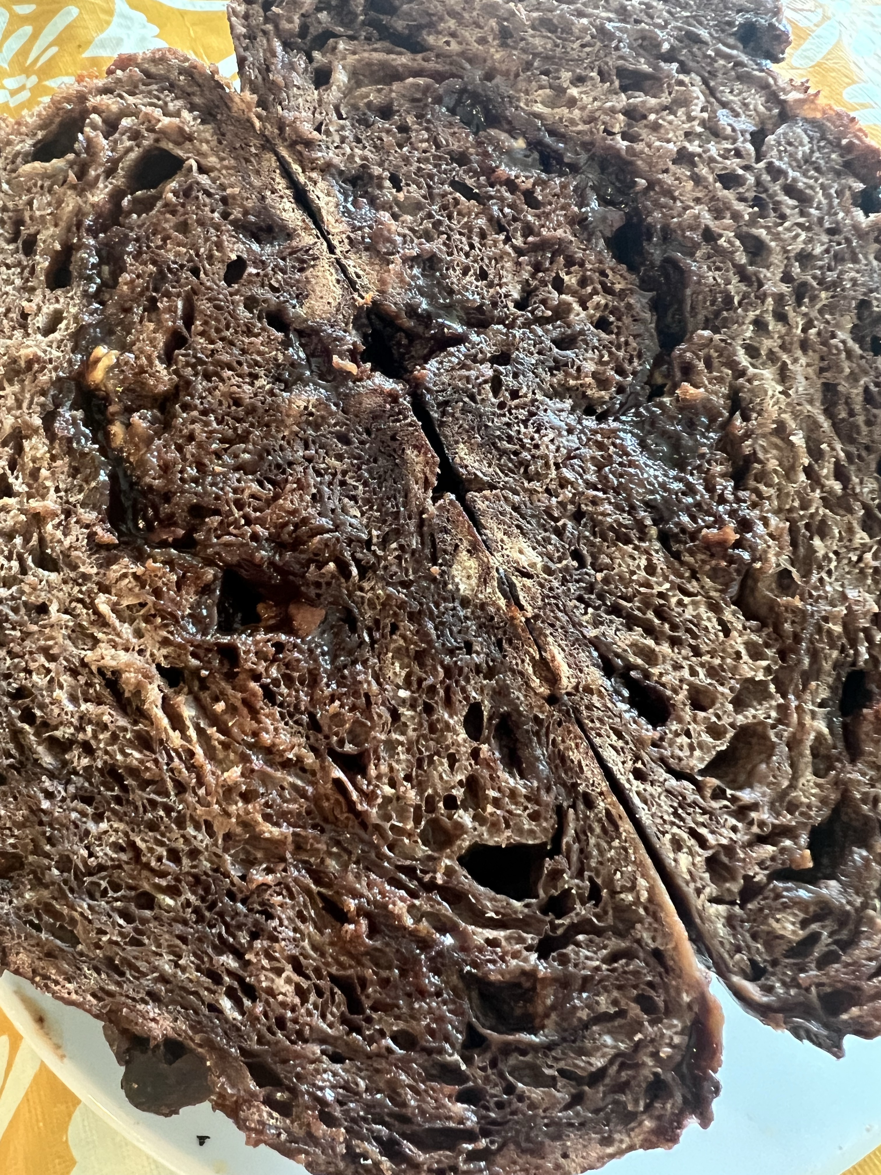 Chocolate Sourdough Loaf