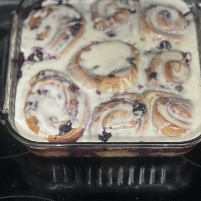 Sourdough Blueberry  Sweet Rolls 4pk 
