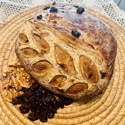 Dried Cherry & Walnut Sourdough