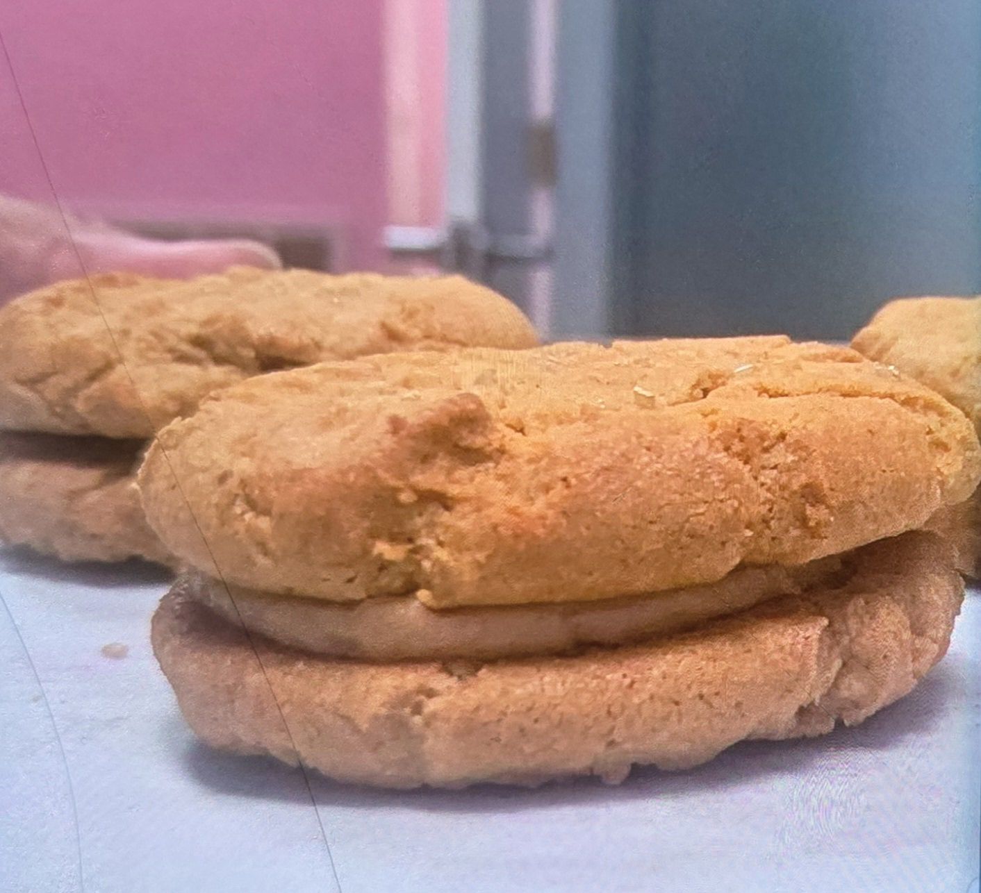 PEANUT BUTTER SANDWICH COOKIES