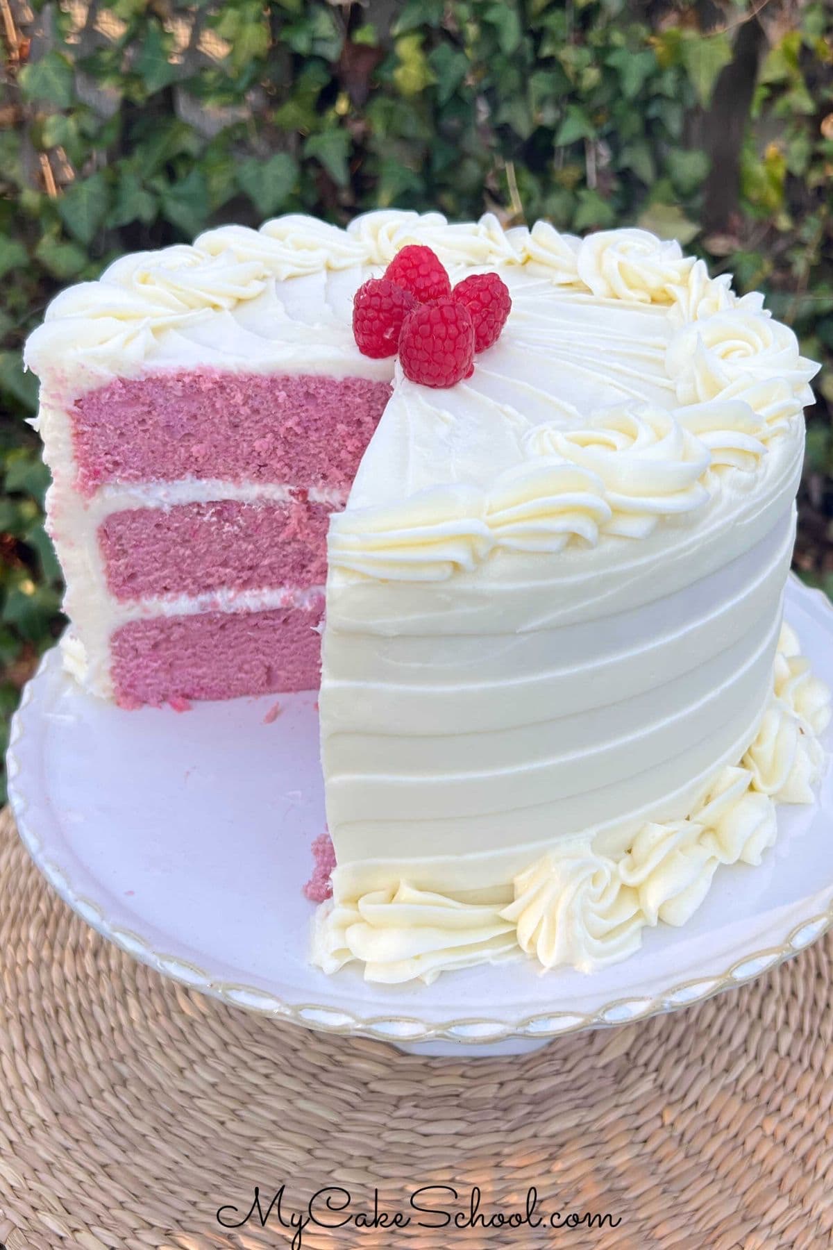 Raspberry Velvet Cake 