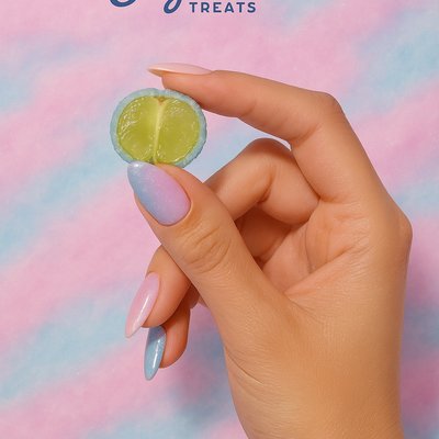 Cotton Candy Frozen Grapes 
