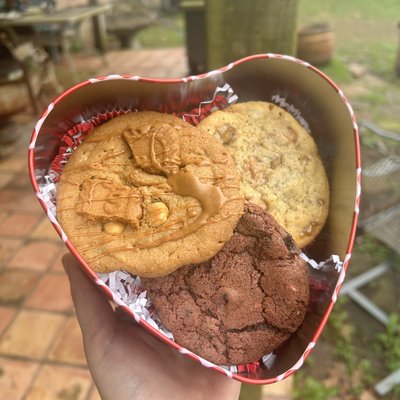 Heart Cookie Tin (3pc)