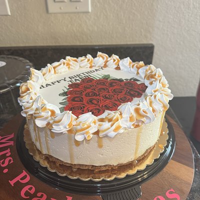 Banana bread, cheesecake