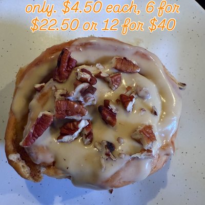 Maple Pecan Cinnamon Rolls 