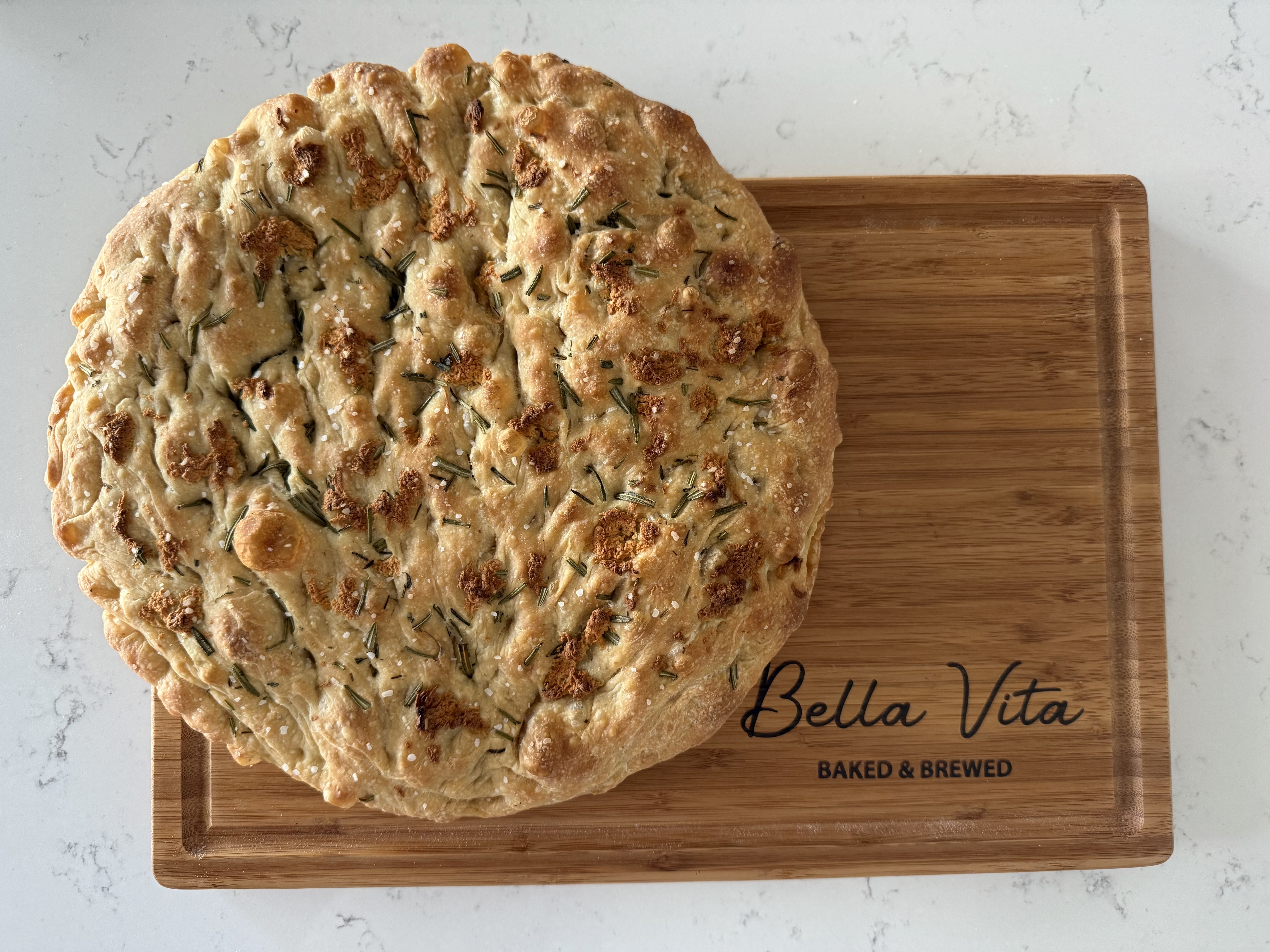Rosemary Garlic Focaccia
