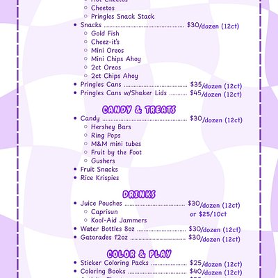 🎉 Build Your Own Party Favor Package