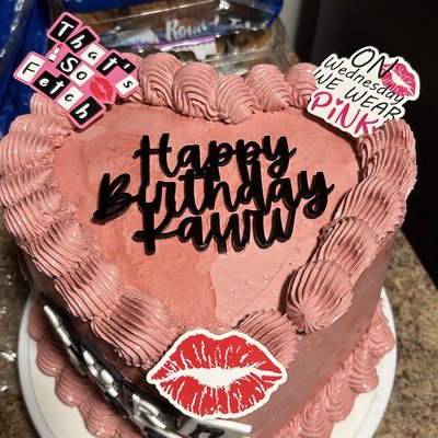 3 Tier Heart Shaped Cake
