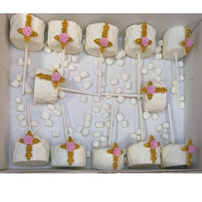 Chocolate Covered Jumbo Marshmallows
