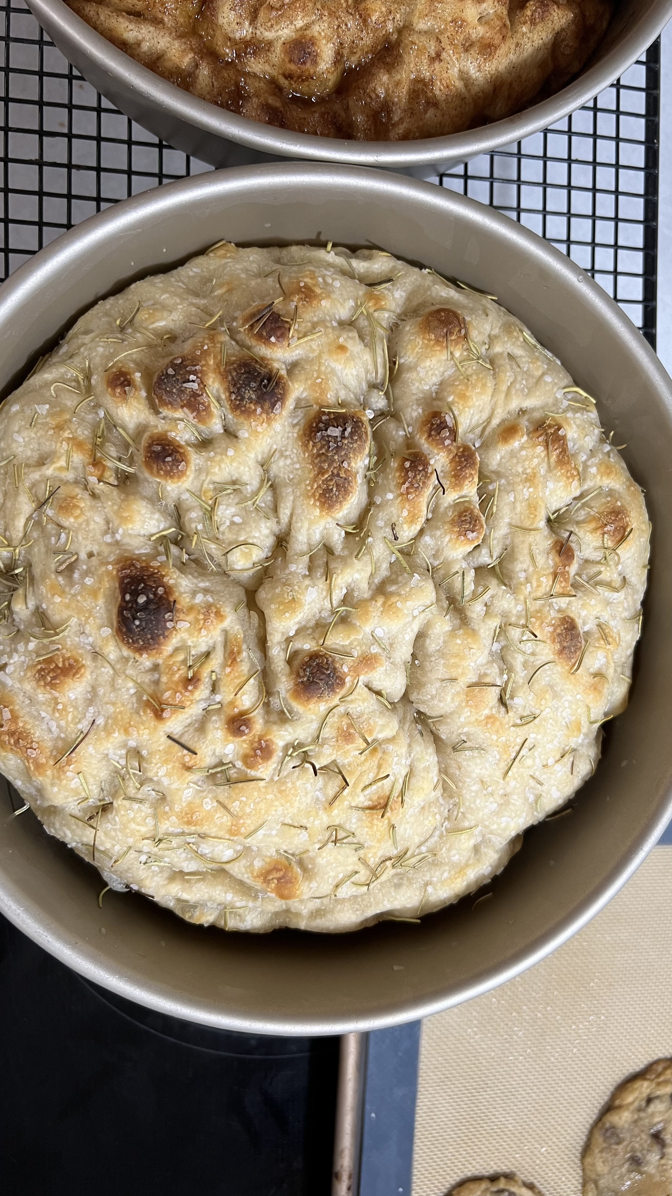 Sea Salt Rosemary Focaccia 