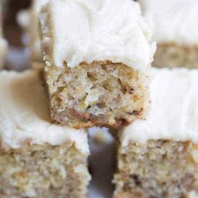 Banana Bread Brownies Pan