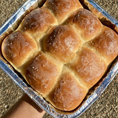 Sourdough Yeast Dinner Rolls 