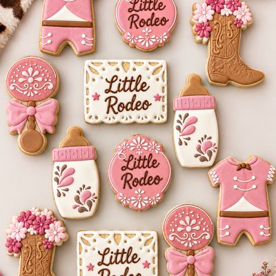 Cowgirl, Rodeo Cookie Set