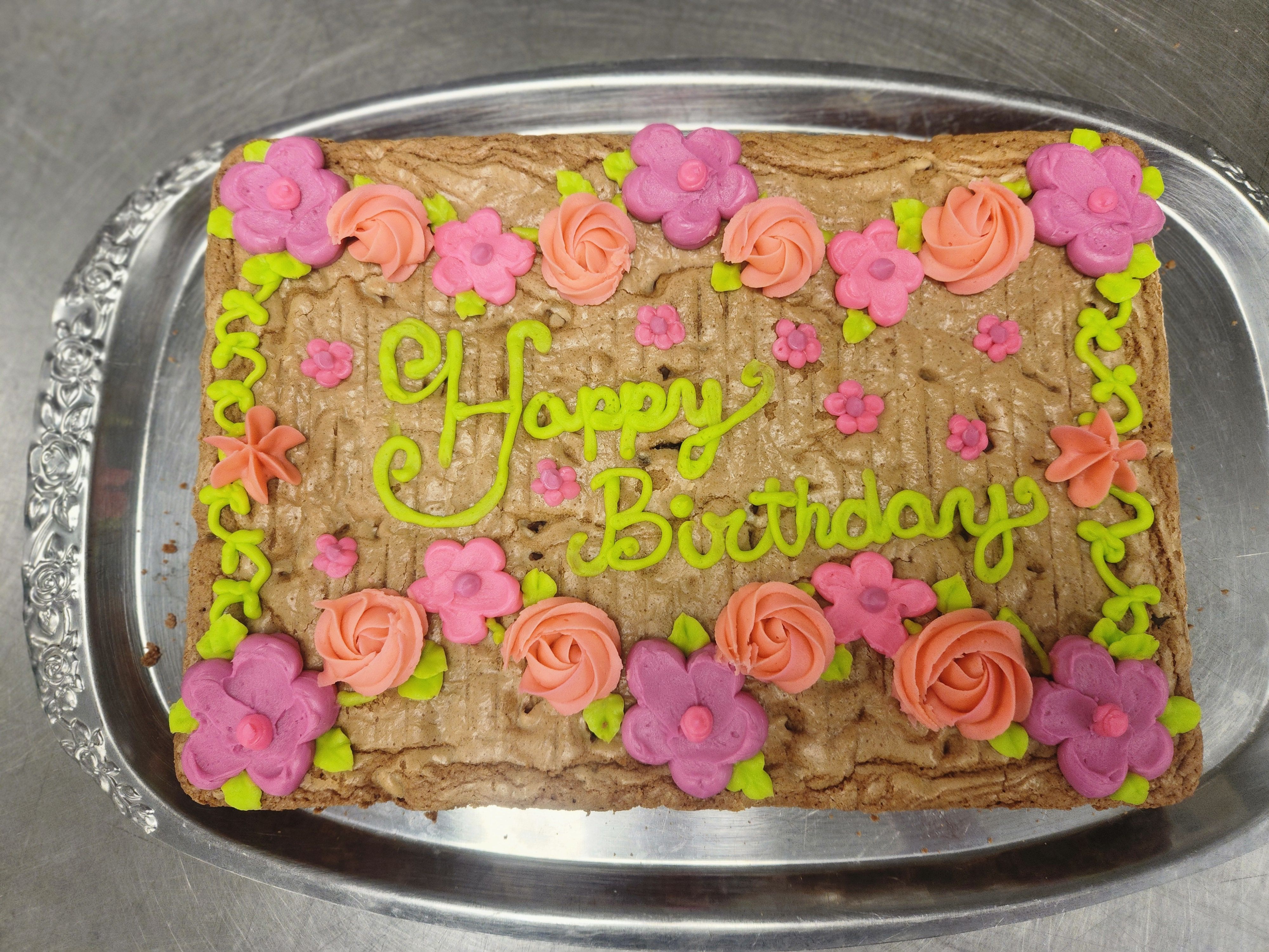 1/4 Sheet Cookie Cake