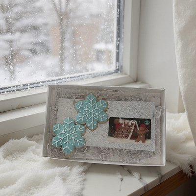 Bougie Gift-Card Cookie Set