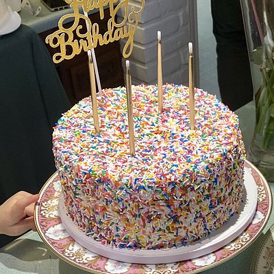 Traditional Birthday Cakes (All Sizes Available)  