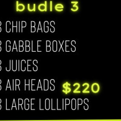 Custom Treats Bundle (3)