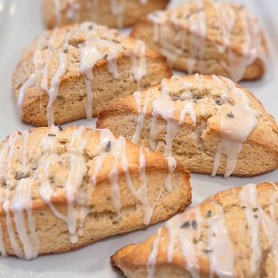Lemon Lavender Scones