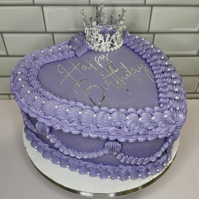 Heart Cake: 10 Inch 2 Layer