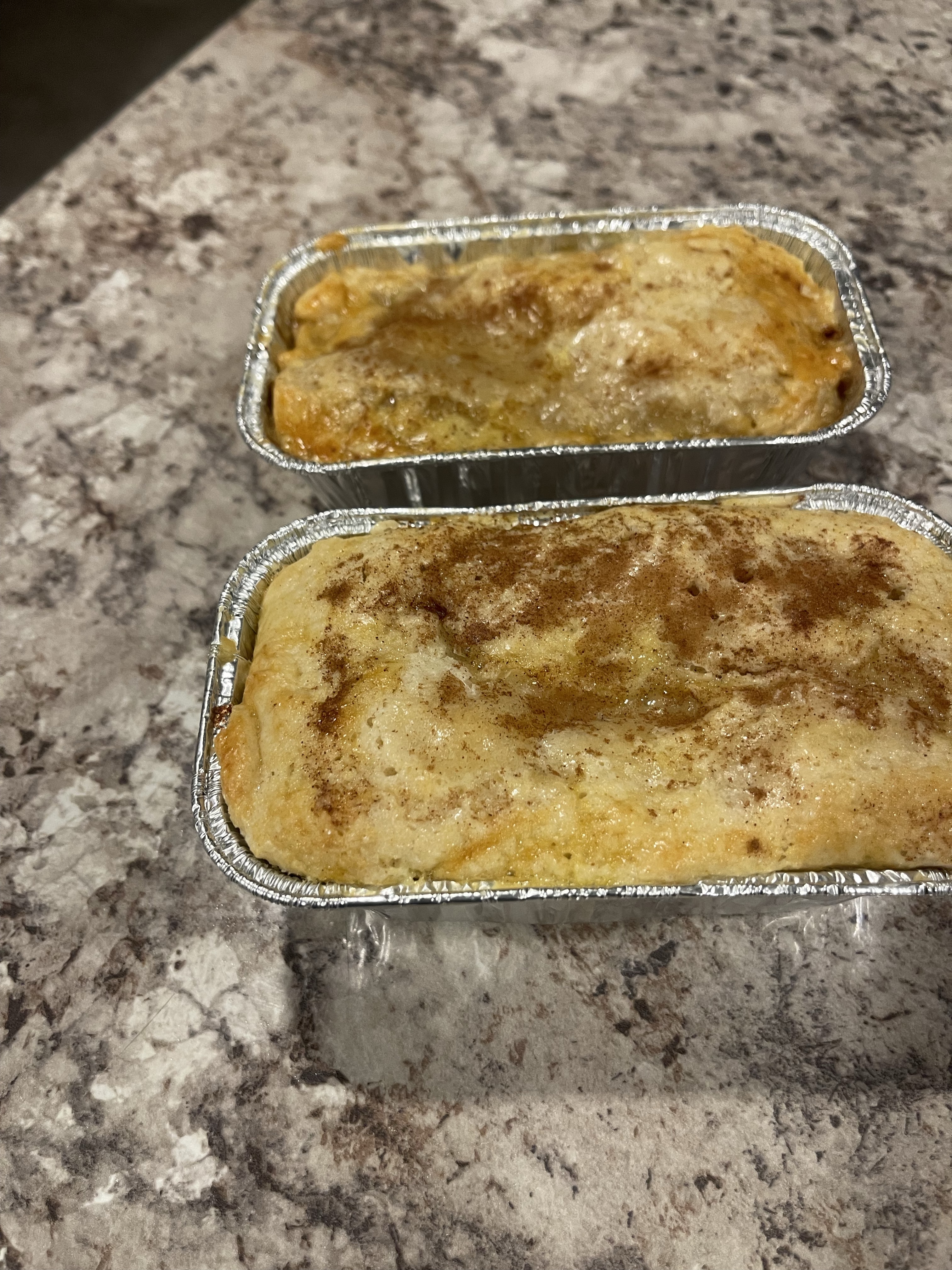 Personal Size Peach Cobbler