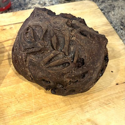 Chocolate Sourdough Boule 