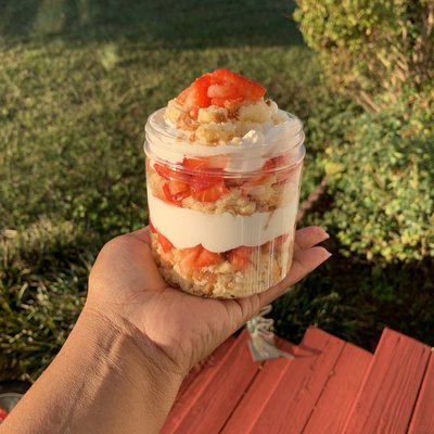 Strawberry Shortcake Cake Cup 