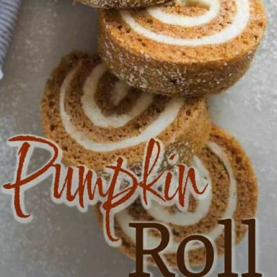 Pumpkin Roll With Nuts Or Chocolate Chips 