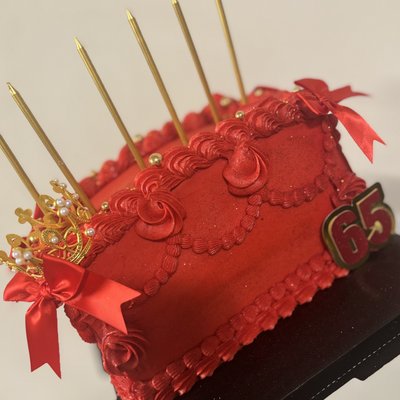 Rectangle Glam Cake