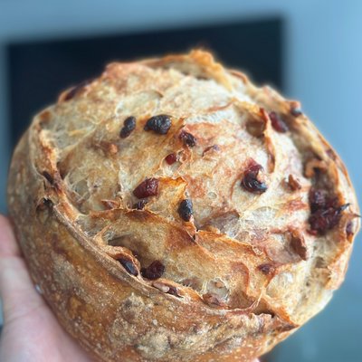 Sourdough Cranberry - Walnut & Cinnamon Bread