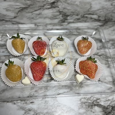 1/2 Dozen Chocolate Covered Strawberries 🍓 (6ct)