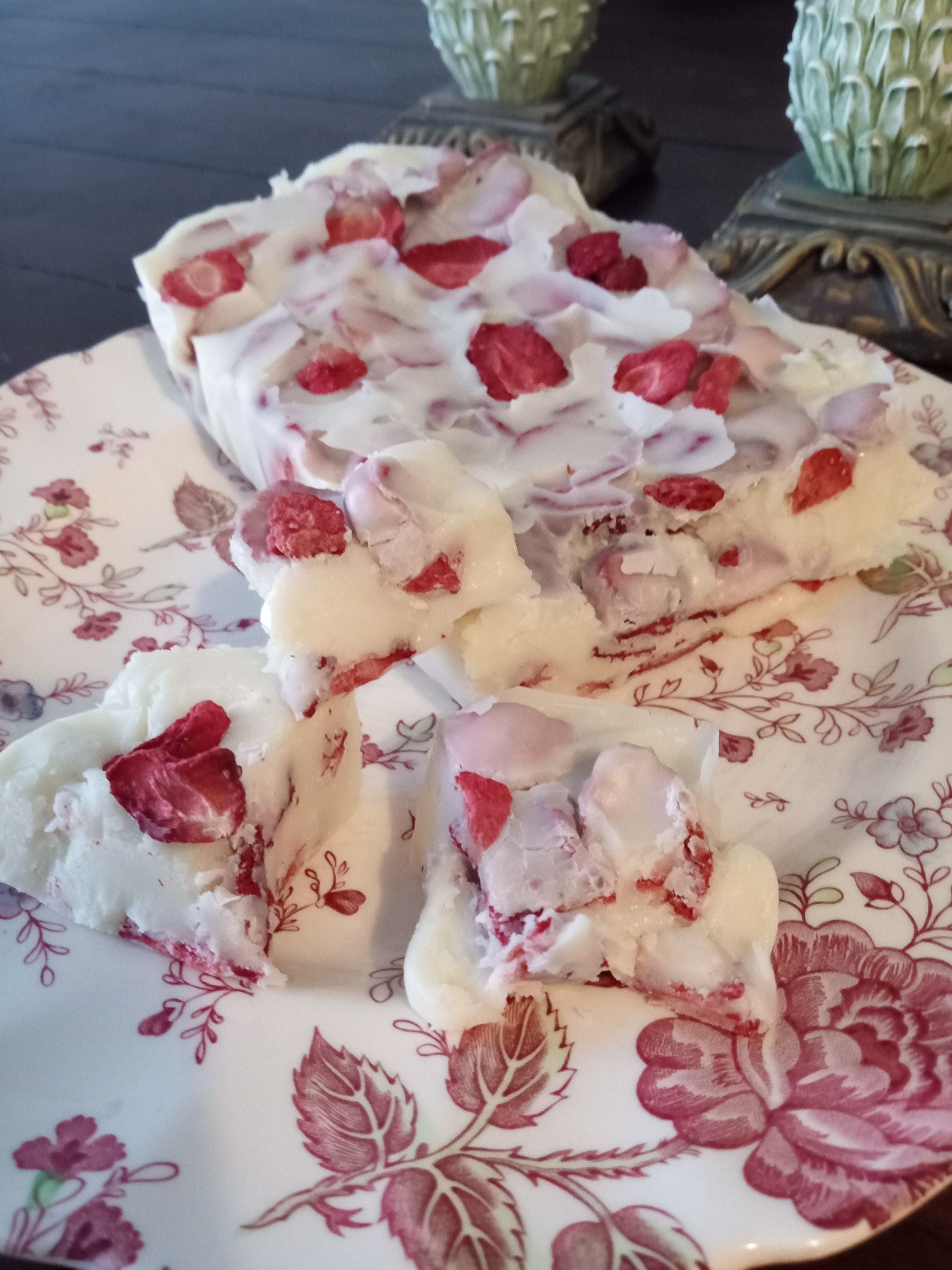 Strawberry Cream Fudge